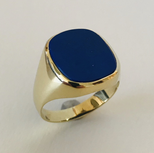 Siegelring Lapis 585 GG